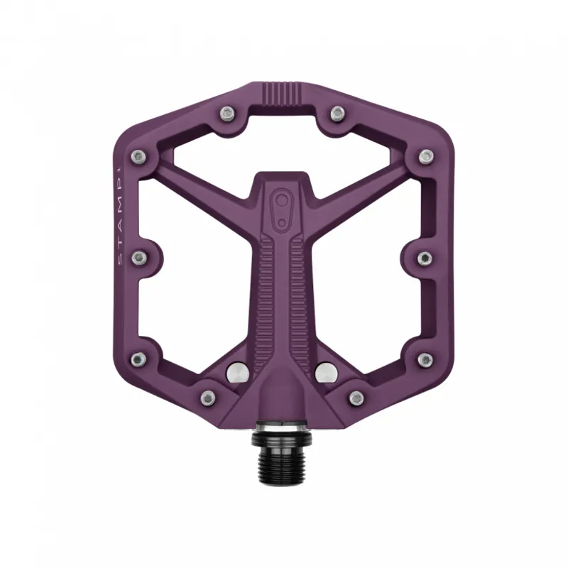 Crankbrothers Stamp 1 Gen 2 Flat Mountain Bike Pedal - Purple