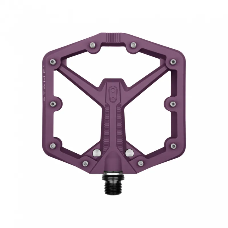 Crankbrothers Stamp 1 Gen 2 Flat Mountain Bike Pedal - Purple-1