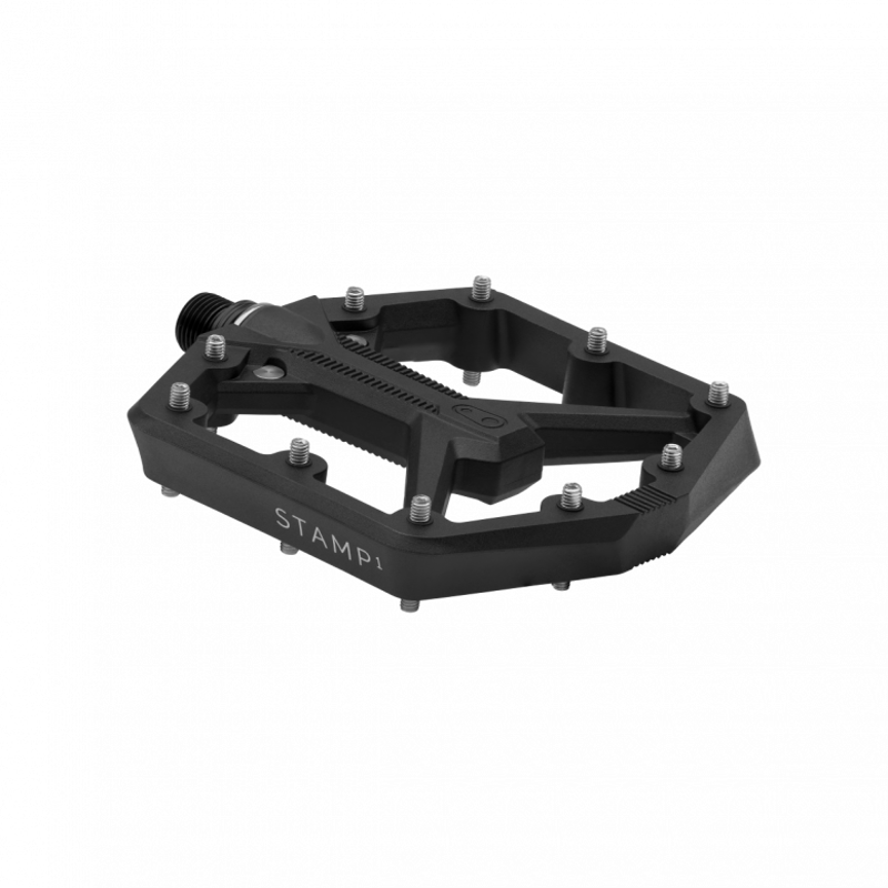 Crankbrothers Stamp 1 Gen 2 Flat Mountain Bike Pedal - Black-1