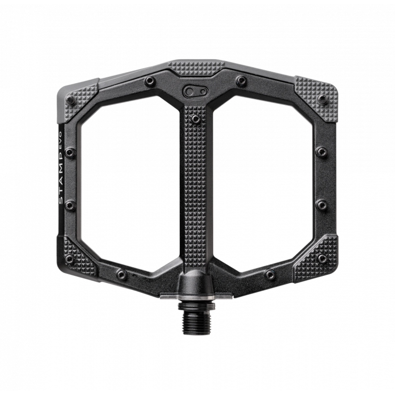 CrankBrothers Stamp EVO MTB Flat Pedals Large - Black