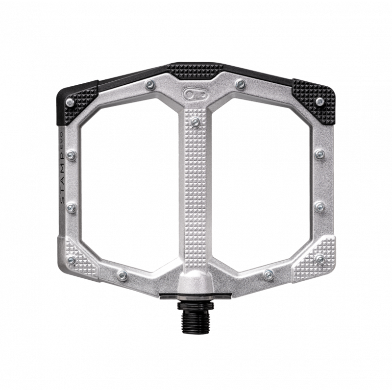 CrankBrothers Stamp EVO MTB Flat Pedals Large - Silver