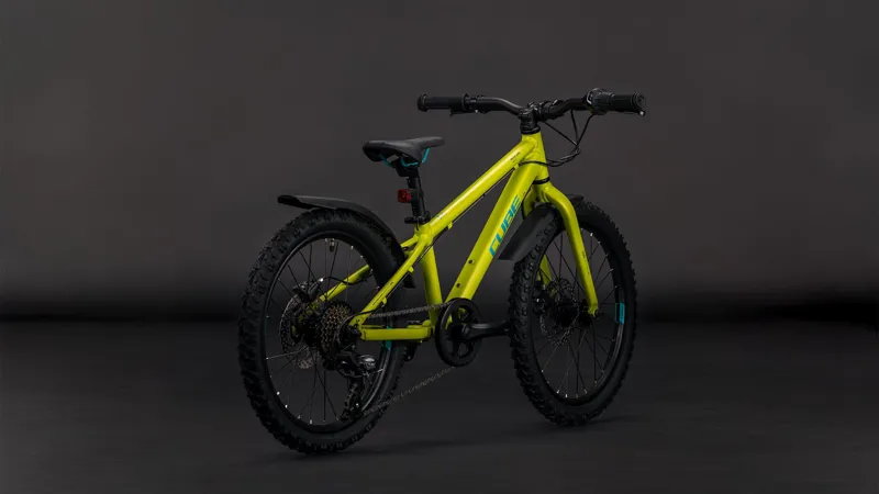 2026 Cube Acid 200 Disc FE Kids Mountain Bike - Lizard/Blue-2