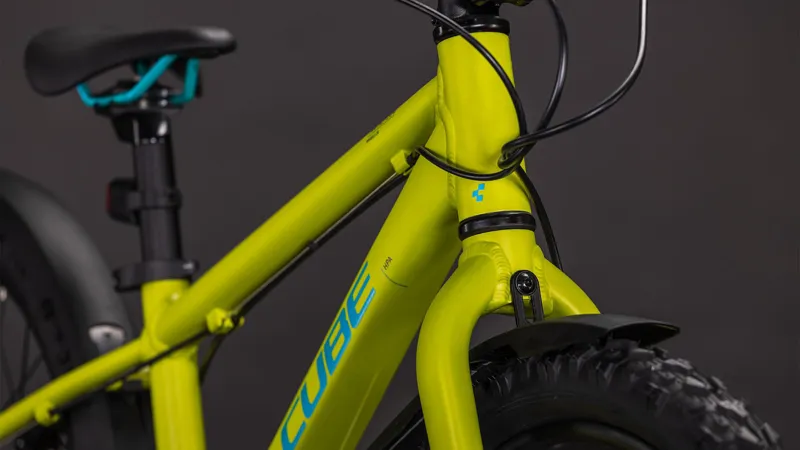 2026 Cube Acid 200 Disc FE Kids Mountain Bike - Lizard/Blue-3