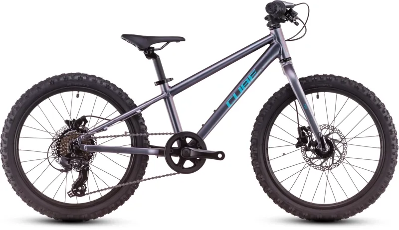 2026 Cube Acid 200 Disc Kids Mountain Bike - Galactic/Cyan