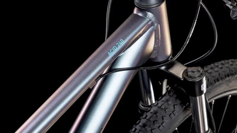 2026 Cube Acid 240 Disc Kids Mountain Bike - Galactic/Cyan-3