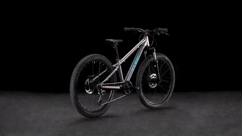 2026 Cube Acid 240 Disc Kids Mountain Bike - Galactic/Cyan-2