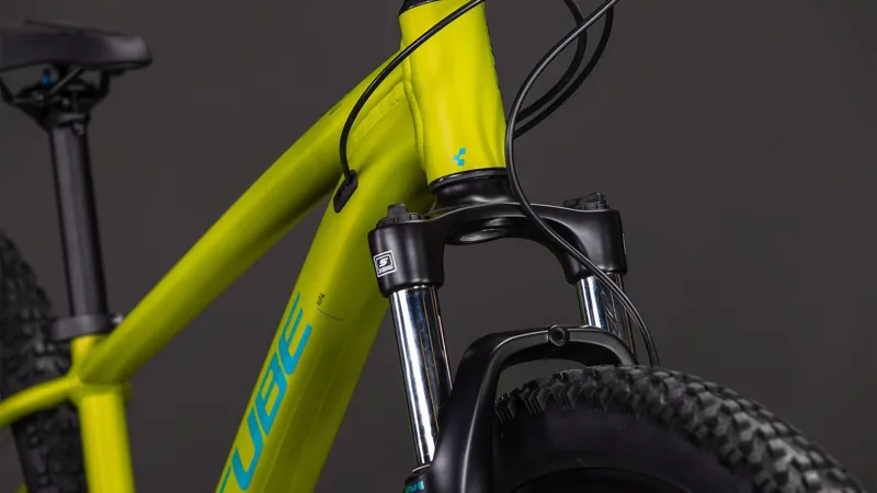 2026 Cube Acid 260 Disc Kids Mountain Bike - Lizard/Blue-3