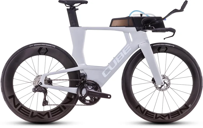 2026 Cube Aerium C:68X Race Triathlon Bike - Fog Grey/White