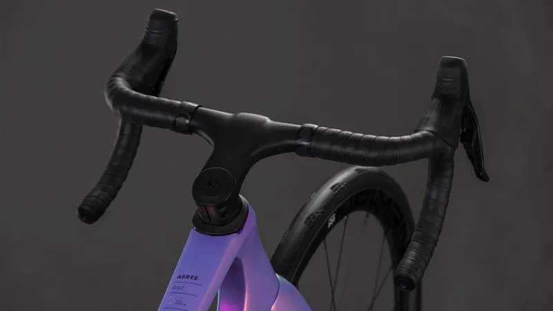 2026 Cube Agree C:62 SLX Road Bike - Cosmic Purple/Black-6