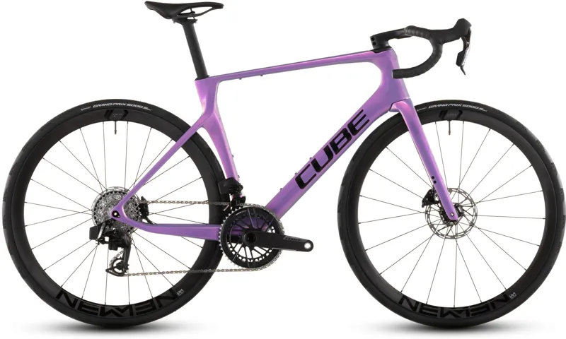 2026 Cube Agree C:62 SLX Road Bike - Cosmic Purple/Black