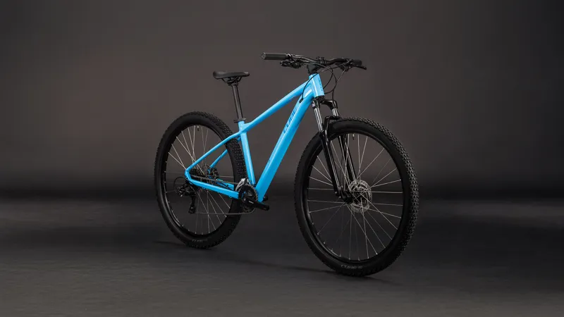 2026 Cube Aim One Hardtail Mountain Bike - Marlin Blue/Reflex-2