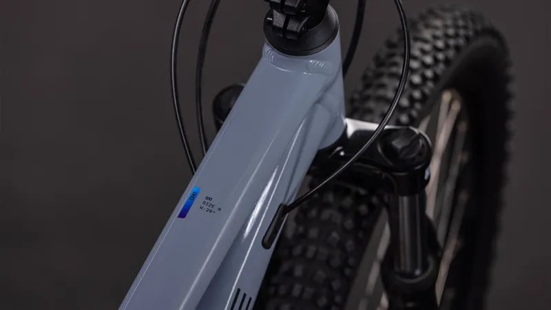 2026 Cube Aim One Hardtail Mountain Bike - Smoke/Black-3