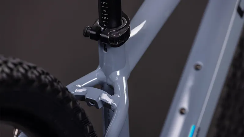 2026 Cube Aim One Hardtail Mountain Bike - Smoke/Black-4