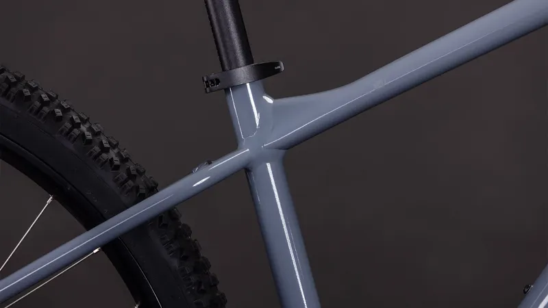 2026 Cube Aim One Hardtail Mountain Bike - Smoke/Black-5