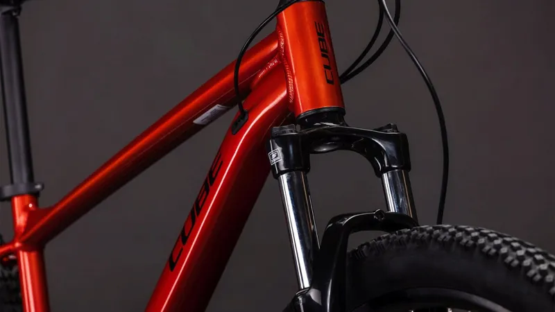 2026 Cube Aim One Hardtail Mountain Bike - Sundowner/Black-2