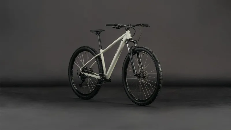 2026 Cube Aim Pro Hardtail Mountain Bike - Greige/Titan-2