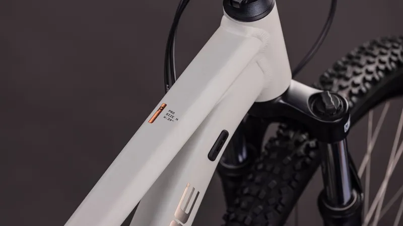 2026 Cube Aim Pro Hardtail Mountain Bike - Greige/Titan-8