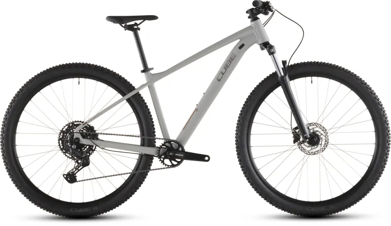 2026 Cube Aim Pro Hardtail Mountain Bike - Greige/Titan