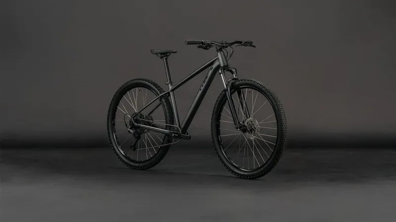 2026 Cube Aim Pro Hardtail Mountain Bike - Slate Black/Black-2