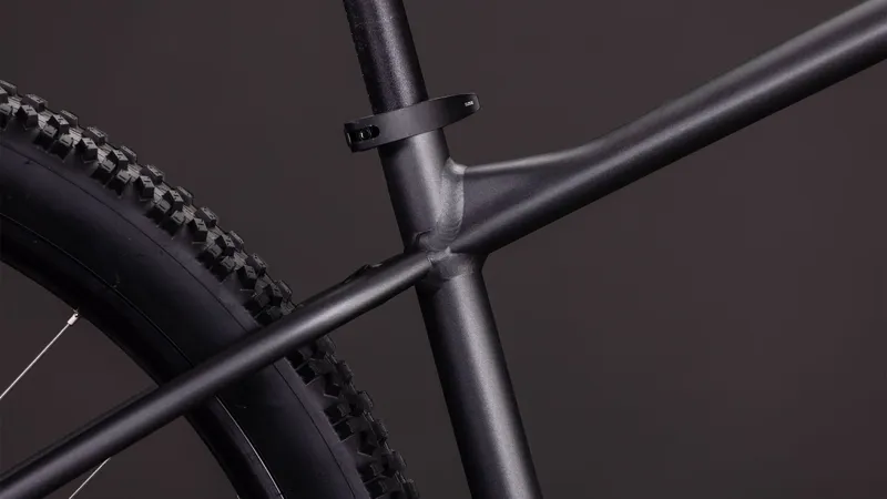 2026 Cube Aim Pro Hardtail Mountain Bike - Slate Black/Black-7