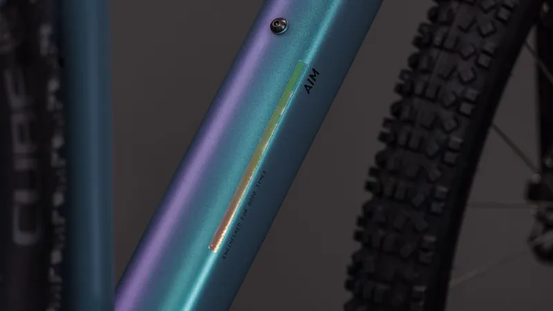 2026 Cube Aim Pro Hardtail Mountain Bike - Smaragd Grey/Prism-5