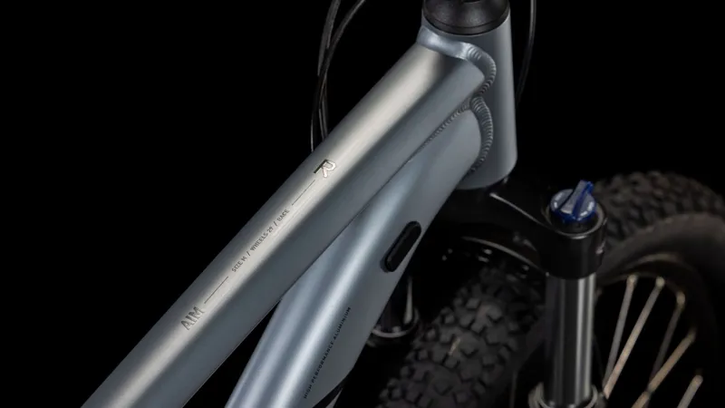 2025 Cube Aim Race Mountain Bike - Slate Grey/Rainbow Black - Size Small-7