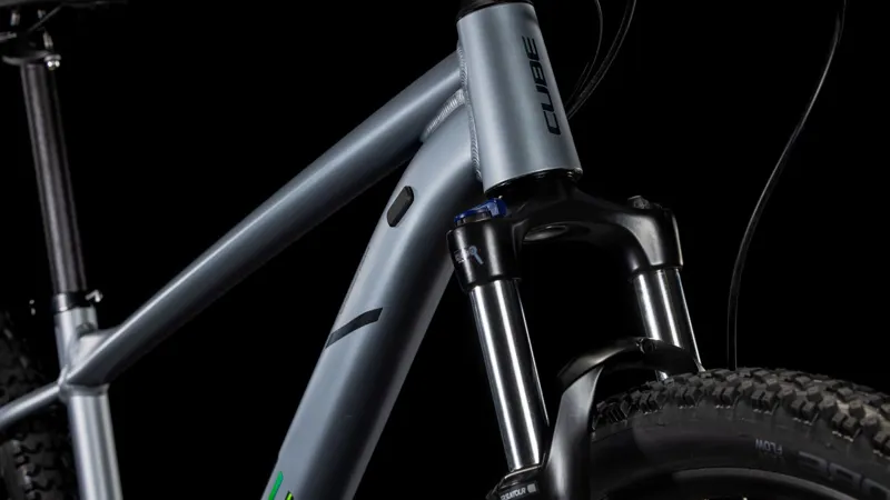 2025 Cube Aim Race Mountain Bike - Slate Grey/Rainbow Black - Size Small-3