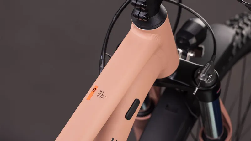 2026 Cube Aim SLX FE Hardtail Mountain Bike - Blush Rose/Black-3