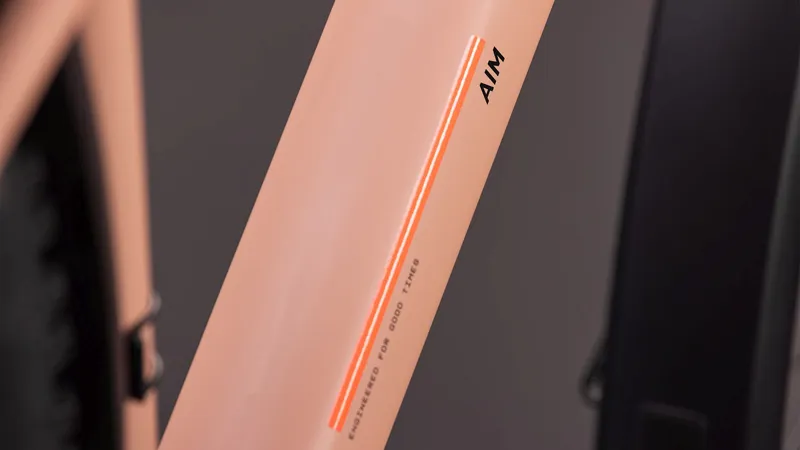 2026 Cube Aim SLX FE Hardtail Mountain Bike - Blush Rose/Black-4