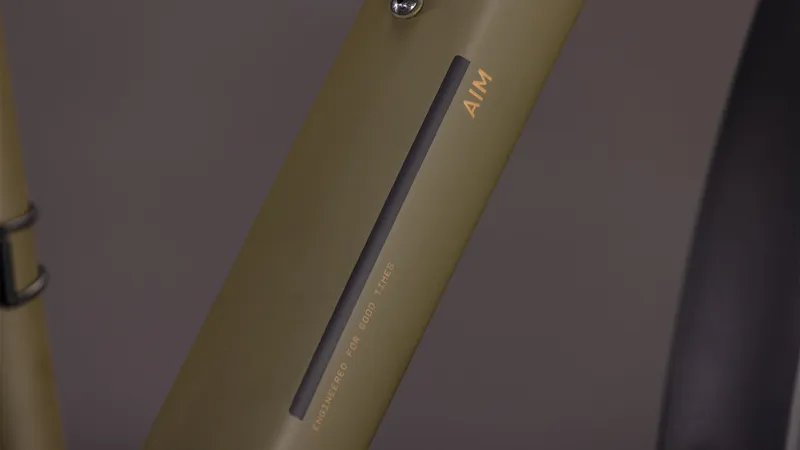 2026 Cube Aim SLX FE Hardtail Mountain Bike - Dusty Olive/Gold-5