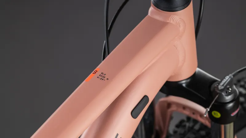 2026 Cube Aim SLX Hardtail Mountain Bike - Blush Rose/Black-7