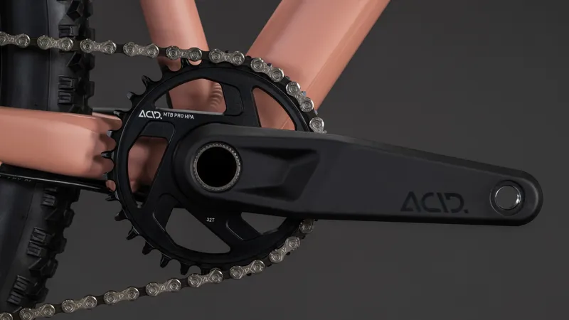 2026 Cube Aim SLX Hardtail Mountain Bike - Blush Rose/Black-4