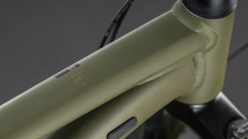 2026 Cube Aim SLX Hardtail Mountain Bike - Dusty Olive/Gold-3