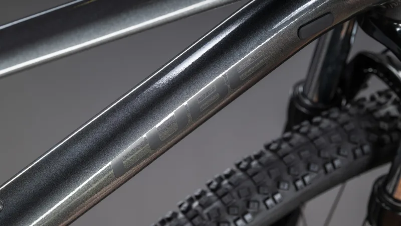 2026 Cube Aim SLX Hardtail Mountain Bike - Slate Black/Black-3