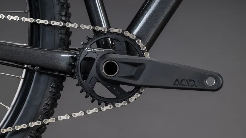 2026 Cube Aim SLX Hardtail Mountain Bike - Slate Black/Black-4