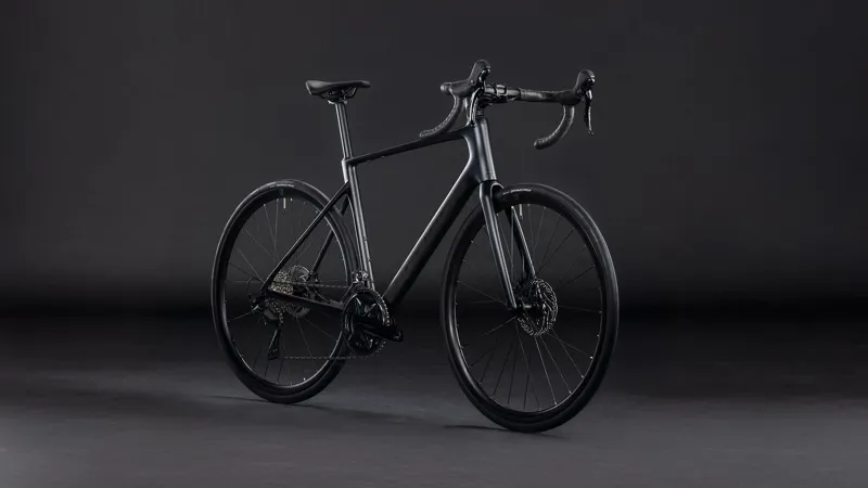 2026 Cube Attain C:62 Race Road Bike - Blackline-2