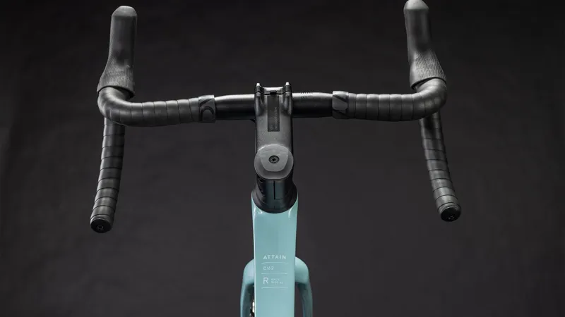 2026 Cube Attain C:62 Race Road Bike - Skylight Blue/Cyan-6