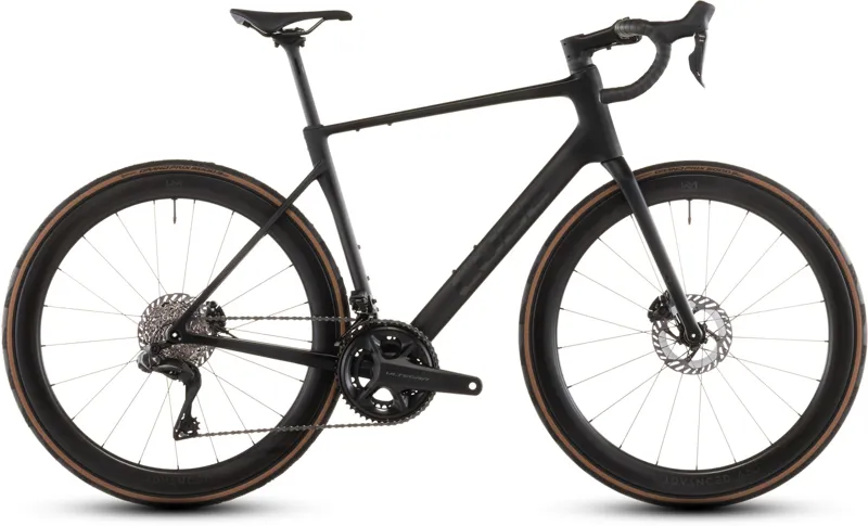 2026 Cube Attain C:62 SLT Road Bike - Carbon/Coal Chrome