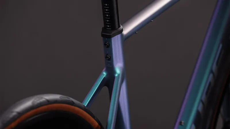 2026 Cube Attain SLX Road Bike - Smaragd Grey/Prism-4