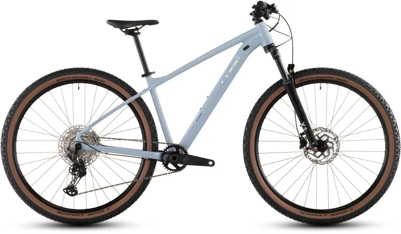2026 Cube Attention Pro Hardtail Mountain Bike - Ice Blue/Prism