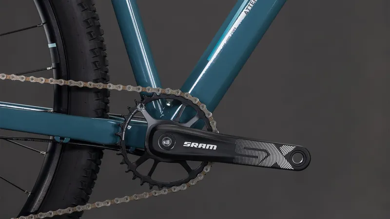 2026 Cube Attention SLX Hardtail Mountain Bike - Storm/Blue-4