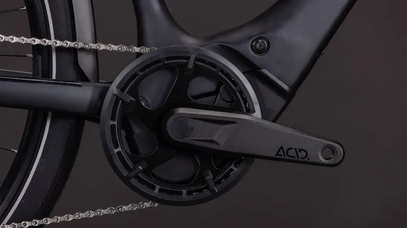 2026 Cube Editor Hybrid Pro 400X FE Step-Through Electric Bike - Coal/Prism-5