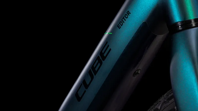 2025 Cube Editor Hybrid SLT 400X Electric Hybrid Bike - Goblin - Small-5