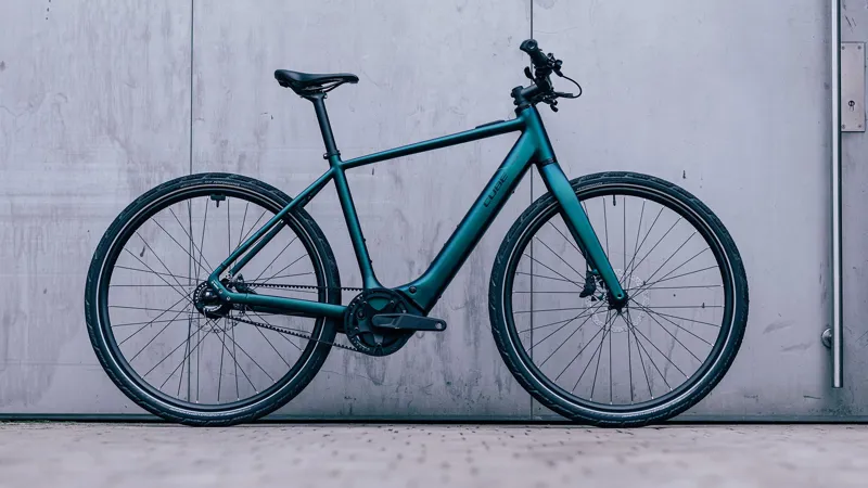 2025 Cube Editor Hybrid SLT 400X Electric Hybrid Bike - Goblin - Small-1