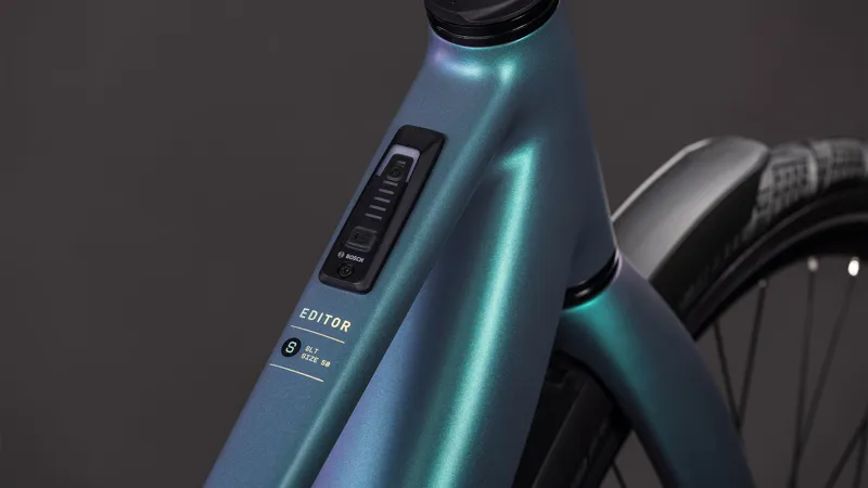 2026 Cube Editor Hybrid SLT 400X FE Trapeze Electric Bike - Grey/Prism-3