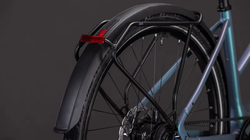 2026 Cube Editor Hybrid SLT 400X FE Trapeze Electric Bike - Grey/Prism-5