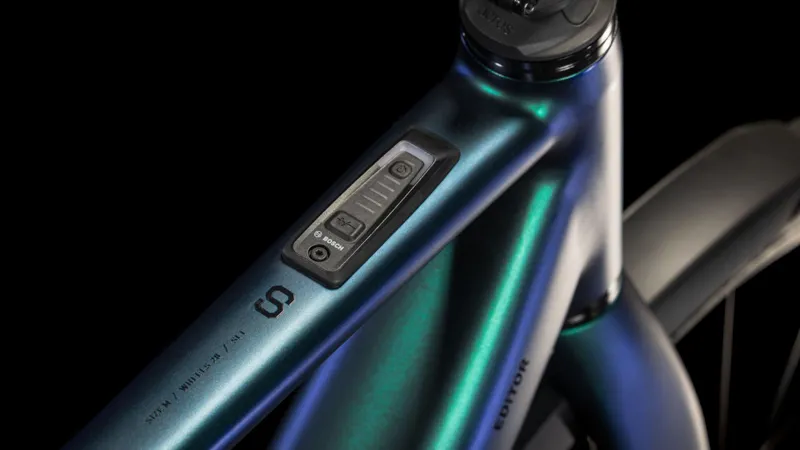 2025 Cube Editor Hybrid SLT FE 400X Electric Bike - Goblin/Glossy - Size Medium-6