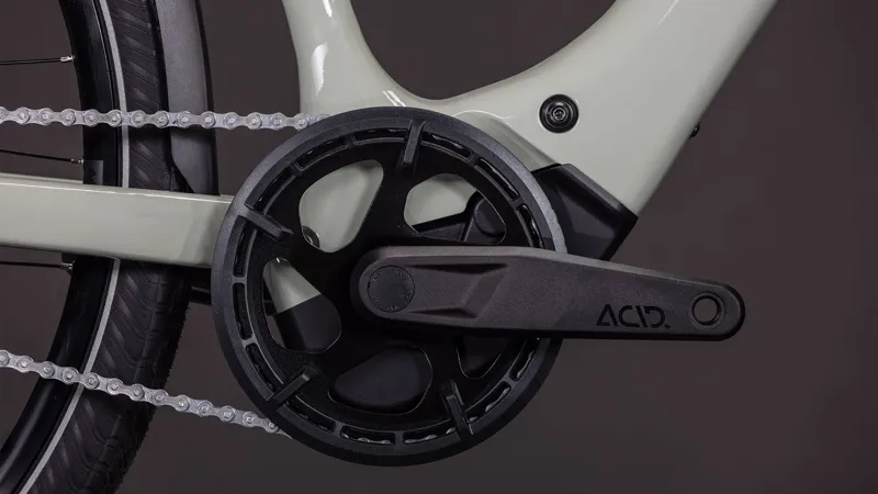 2026 Cube Editor Hybrid SLX 400X FE Step-Through Electric Bike - Reed Beige-6