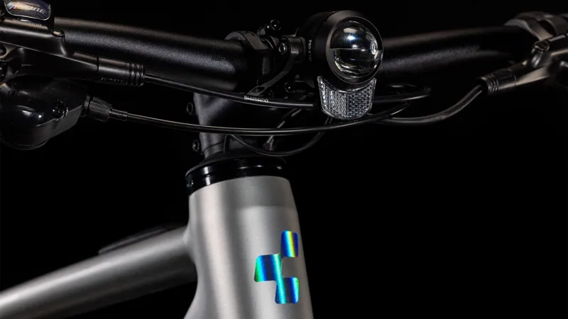 2025 Cube Editor Hybrid SLX FE 400X Electric Hybrid Bike - Grey - X-Large-3