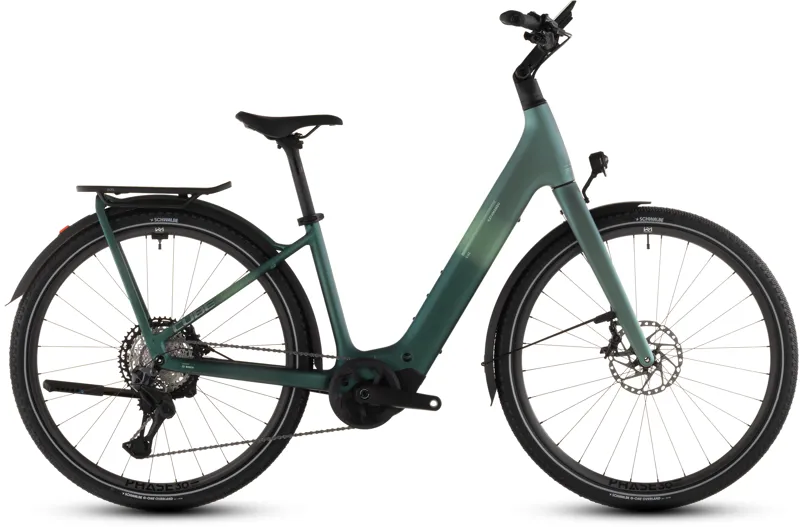 2026 Cube Kathmandu Hybrid C:62 SLT 400X Easy Entry Electric Bike - Sea Foam